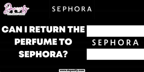 sephora perfume refund policy.